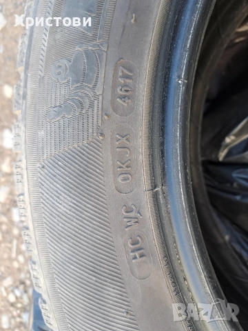 Продавам две зимни гуми Michelin 205 x 55 x 16 , снимка 4 - Гуми и джанти - 52934965