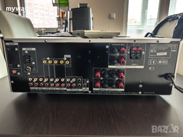 Ресивър SONY 5.1 STR-DE598, снимка 3 - Ресийвъри, усилватели, смесителни пултове - 53495090