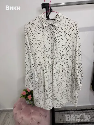 Рокля на Zara в размер XL, подходяща и за L, снимка 2 - Рокли - 48587281