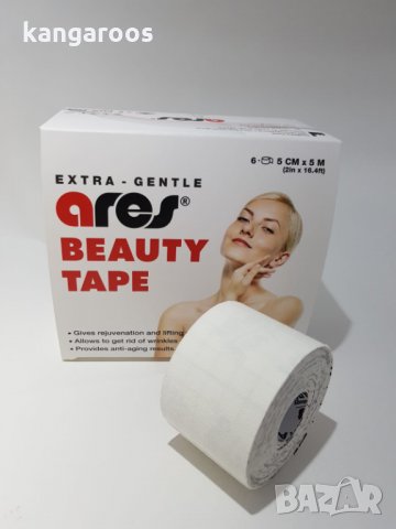 Кинезио тейп лента за лице Ares Beauty Tape, снимка 1 - Козметика за лице - 26997384