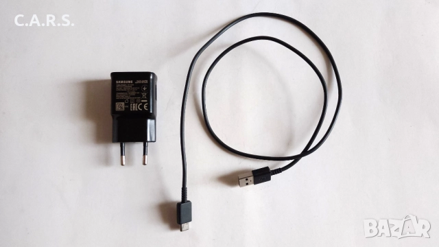 Оригинално зарядно Samsung EP-TA200 + Кабел , снимка 2 - Оригинални зарядни - 52936371
