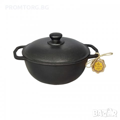 Чугунени тенджери ТМ "МАЙСТЕРНЯ", различни видове и размери, снимка 6 - Съдове за готвене - 38947104