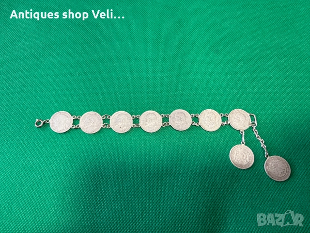 Гривна от сребърни монети №7730 