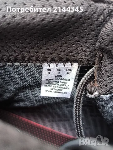 Hanwag Мъжки трекинг обувки ловни  GTX номер 42, снимка 9 - Мъжки боти - 49255357