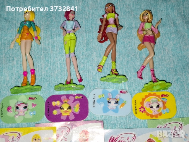 WINX Club Уинкс Клуб Киндер серия от 2009 година, снимка 3 - Колекции - 52487775