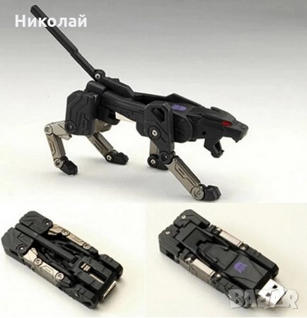 32 гб. Флашка робот черна пантера , сгъваема флашка робот трансформърс, снимка 1 - USB Flash памети - 35260737