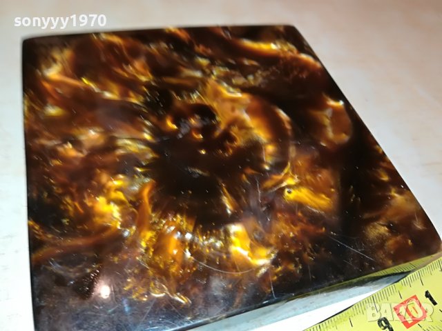 КЕХЛИБАРЕН ПЕПЕЛНИК 1101231027, снимка 15 - Антикварни и старинни предмети - 39263426