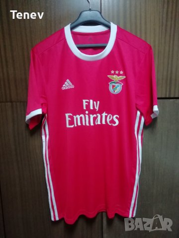 Benfica Adidas Нова Оригинална Тениска Фланелка Бенфика размер L 2019/2020, снимка 1 - Тениски - 43872255