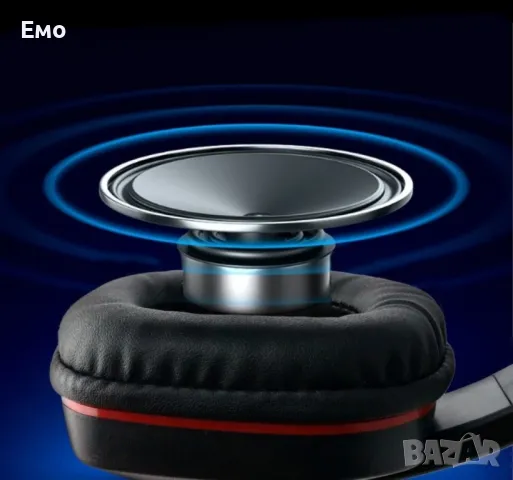 Gaming: Жични слушалки, с микрофон който се върти, снимка 3 - Слушалки и портативни колонки - 47837327