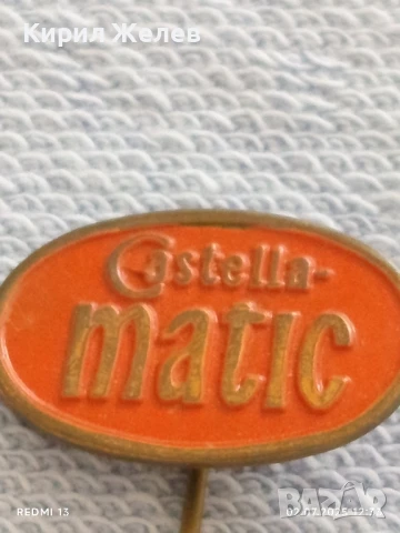 Пет значки стари редки CASTELLA,CITRON,LIUBLANA за КОЛЕКЦИЯ 13688, снимка 6 - Колекции - 50875111