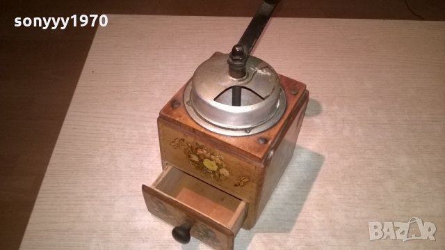 стара мелница-внос швеицария-20х13х12см, снимка 5 - Колекции - 27022738