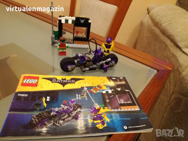 Конструктор Лего - Lego Super Heroes 70902 - Catwoman Catcycle Chase, снимка 1 - Колекции - 39467521