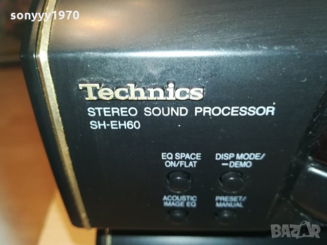 technics sa-eh60+sh-eh60 внос germany 1604211846, снимка 2 - Ресийвъри, усилватели, смесителни пултове - 32574652