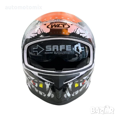 Каска за мотор WLT White, снимка 2 - Аксесоари и консумативи - 50809721