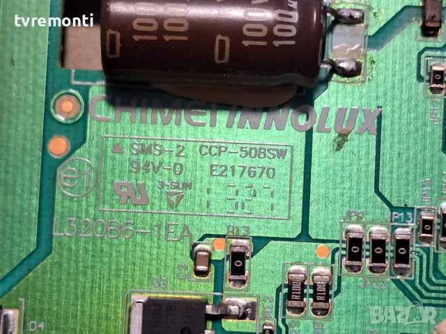 LED DRIVER ,L320B6-1EA,for ,PANASONIC TX-L32BL6E , for 32inc DISPLAY V320BJ6-LE1 Rev.C2, снимка 2 - Части и Платки - 49779674