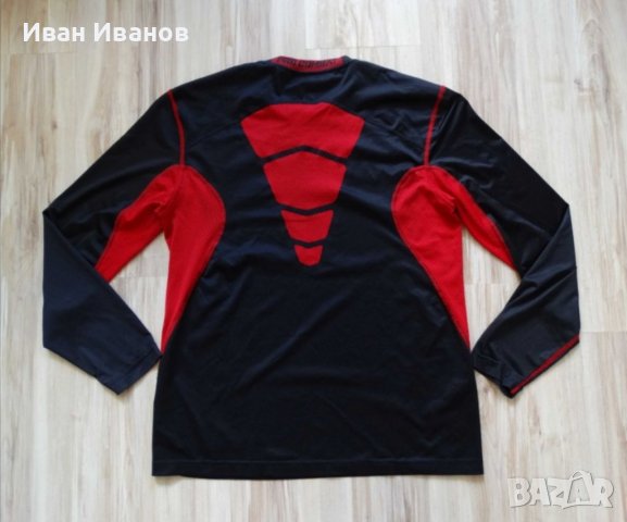 Nike Pro Combat Fitted Dri Fit мъжка спортна блуза размер М, снимка 2 - Блузи - 38076764