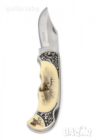 Джобен нож с изображение на Елен , снимка 2 - Ножове - 40082476