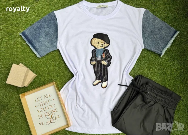 Памучни дамски комплекти , снимка 2 - Спортни екипи - 49754825