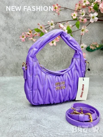 Дамски Кожени Чанти ✨ MIU MIU , снимка 9 - Чанти - 50620071