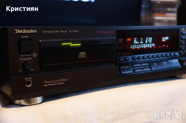 СД плейър TECHNICS SL-P555, снимка 2 - Ресийвъри, усилватели, смесителни пултове - 52691367