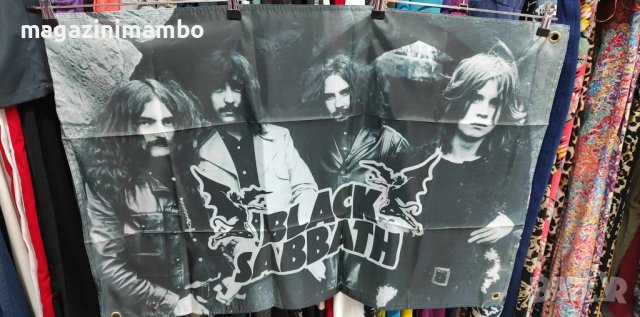 Black Sabbath 1970 Flag, снимка 1 - Китари - 43624645