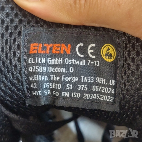 Elten номер 42 летни работни / предпазни обувки с бомбе , снимка 5 - Други - 51893609