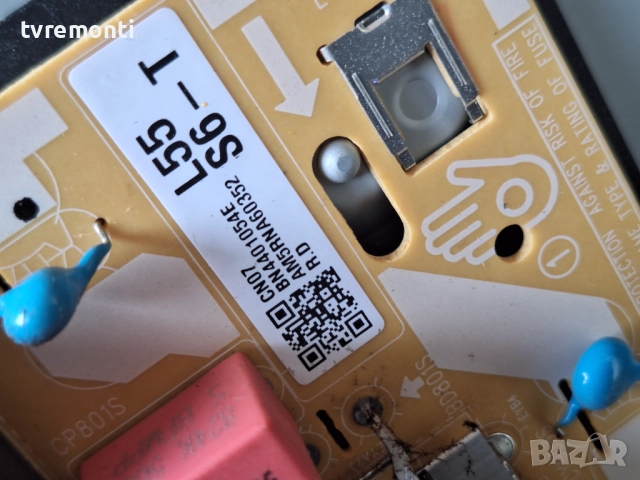 POWER SUPPLY BOARD BN44-01054E , за 50-инчов телевизор SAMSUNG Модел UE50TU8072U , с дисплей CY-BT05, снимка 2 - Части и Платки - 52286809