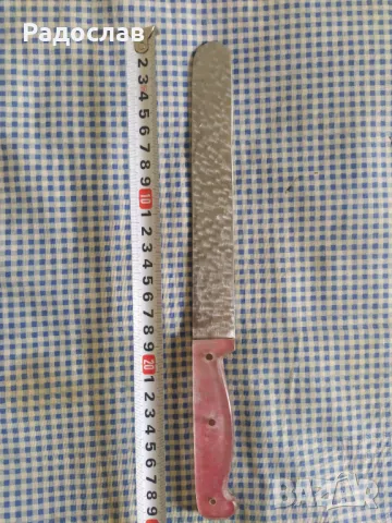 стар кухненски нож, снимка 5 - Прибори за хранене, готвене и сервиране - 49938939
