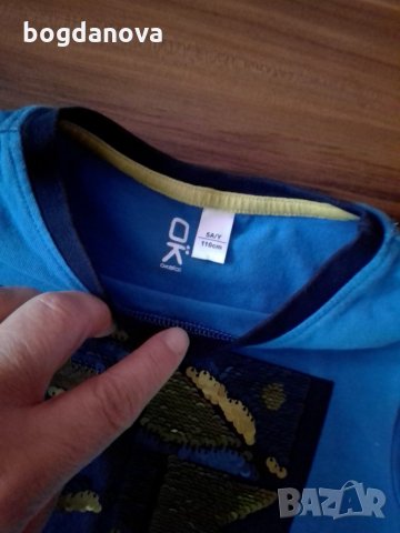 7 бр. детски маркови тениски за 5-6 годинки, снимка 5 - Детски Блузи и туники - 28899441