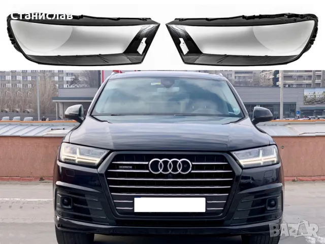 Стъкла (капаци) за фарове за Audi Q7 4M
