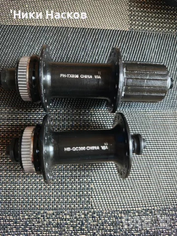 Сет главини Shimano HB-TX505 32H/FH-TX505 – 32H, снимка 2 - Аксесоари за велосипеди - 50417938
