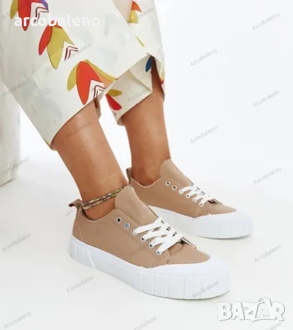 Дамски платнени маратонки Eduard, 6цвята , снимка 12 - Маратонки - 50416847