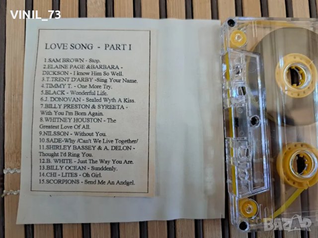 LOVE SONG - Part.1, снимка 3 - Аудио касети - 48792545