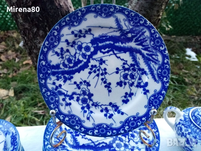 Винтидж японски сервиз за чай, снимка 2 - Сервизи - 52950731