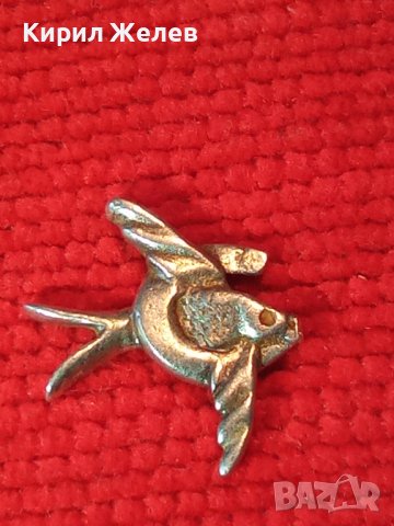 МИНИАТЮРНА СРЕБЪРНА ЛЯСТОВИЧКА с ПОДКОВА СРЕБЪРНА ФИГУРКА / ВИСУЛКА За КЪСМЕТ ЩАСТИЕ КОЛЕКЦИЯ 40414, снимка 2 - Колекции - 42404913