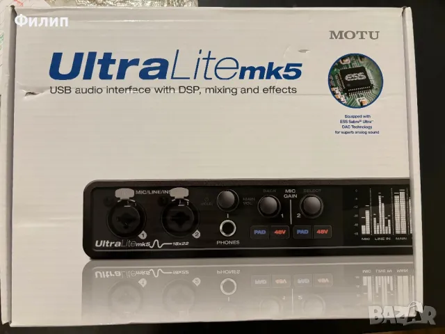 Motu UltraLite MK5, снимка 5 - Други - 48357785