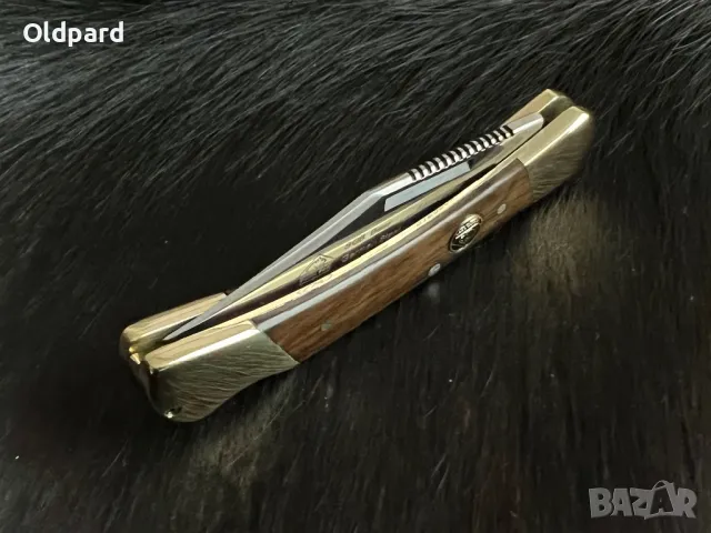 Класически ловен джобен нож PUMA SGB Bear Jacaranda (6169600W), снимка 4 - Ножове - 48836421