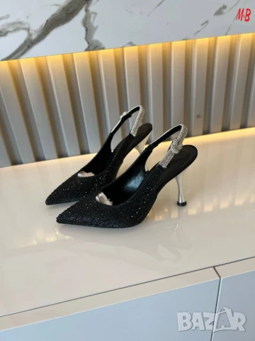 обувки на ток с камъни, снимка 3 - Дамски обувки на ток - 50776455