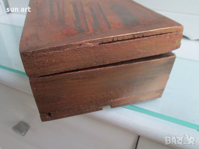 дървена кутия , снимка 5 - Декорация за дома - 33180103
