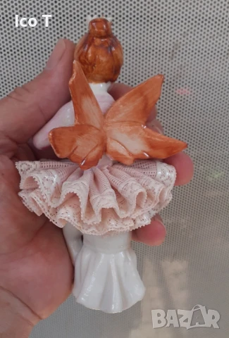порцеланова фигура балерина, снимка 3 - Антикварни и старинни предмети - 50914863