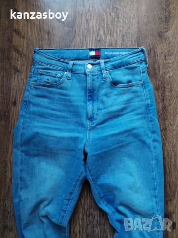 Tommy Hilfiger S Sylvia Hgh Skn - страхотни дамски дънки ЕЛАСТИЧНИ 27/28, снимка 5 - Дънки - 49247215