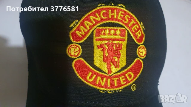 Футболна шапка Manchester United black , снимка 6 - Футбол - 50752083