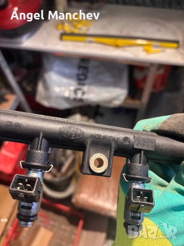 Бензинова помпа и рейка с дюзи Фиат Пунто мк2, снимка 7 - Части - 52662861