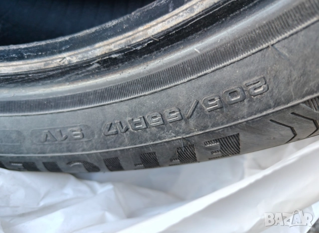 Летни гуми Goodyear 205 55 17, без забележки, бартер, снимка 4 - Гуми и джанти - 52595243