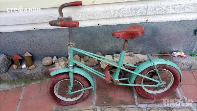 Ретро руско детско колело с дебели гуми, снимка 7 - Колекции - 52618312