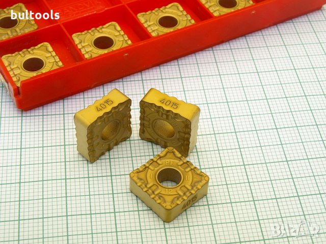 10бр. твърдосплавни пластини SNMG 120412 PF SANDVIK, снимка 3 - Други инструменти - 35606855