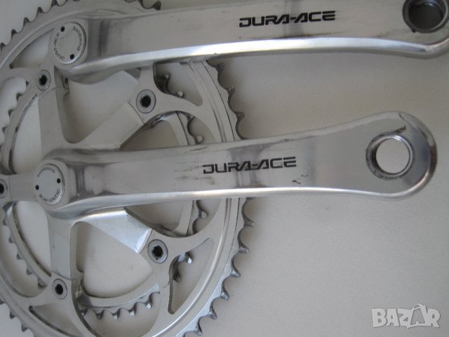 Shimano Dura-Ace FC-7402- комплект шосейни курбели, снимка 3 - Части за велосипеди - 36742209
