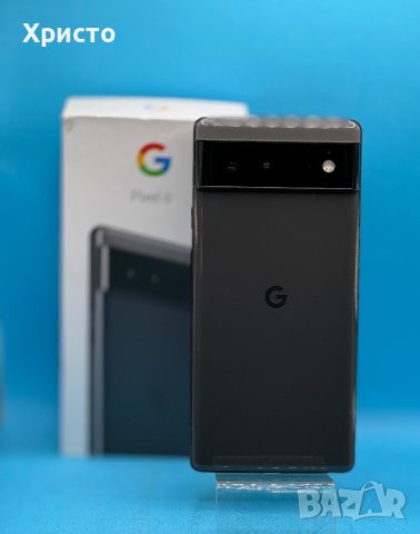 Google Pixel 6, 6GB RAM, 128GB, Dual SIM, Stormy Black, снимка 5 - Други - 43698801