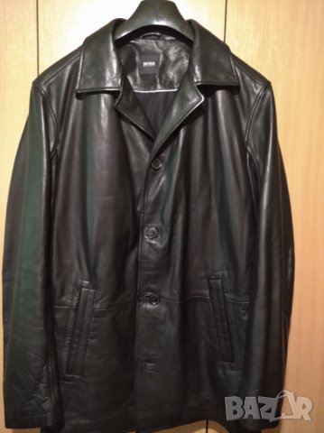 Кожена шуба Hugo BOSS 