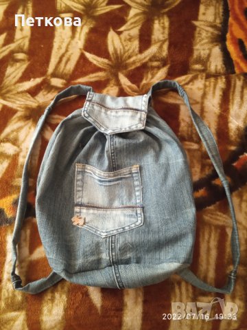 Дънкова раничка , снимка 1